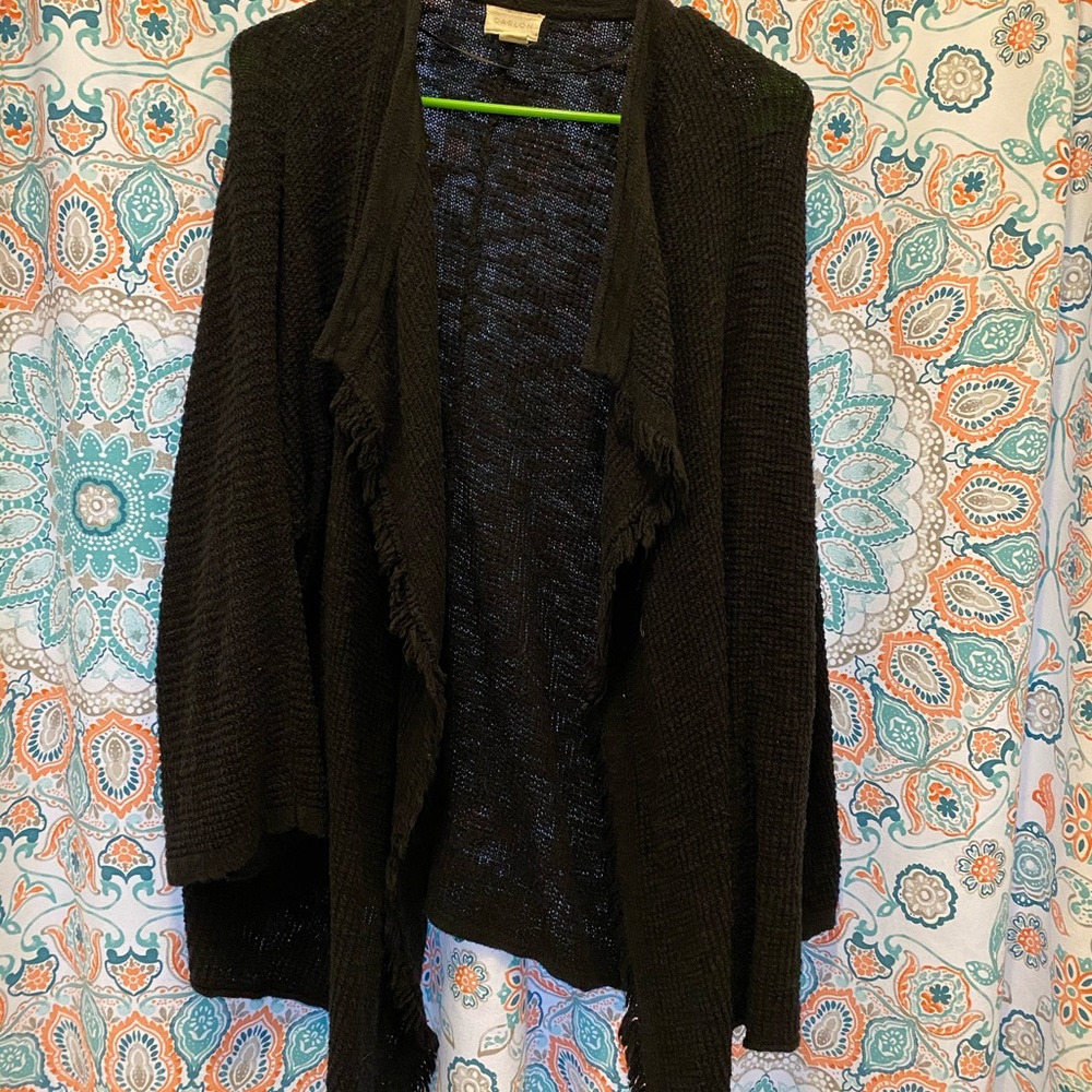 Black sweater